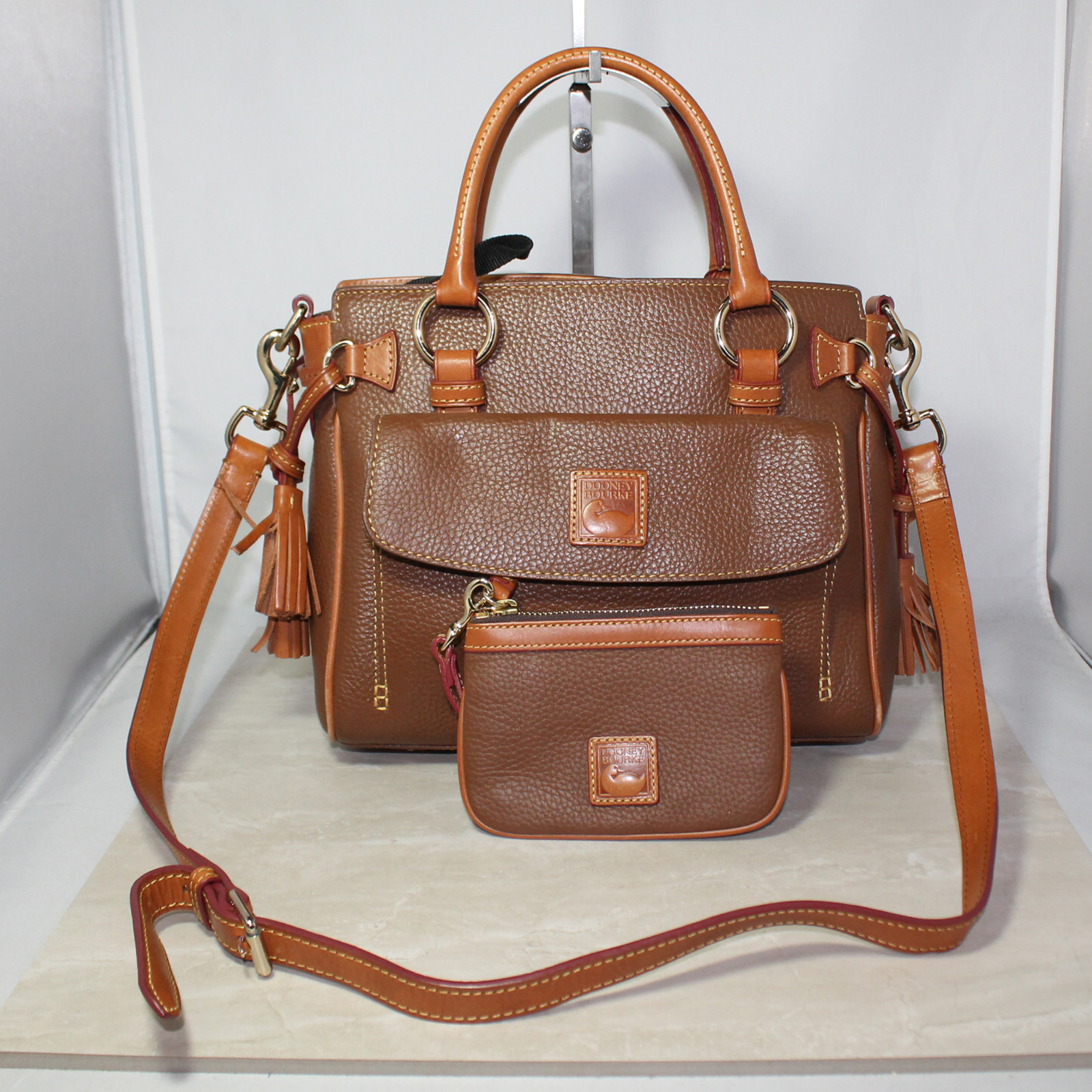 Dooney pocket satchel hot sale